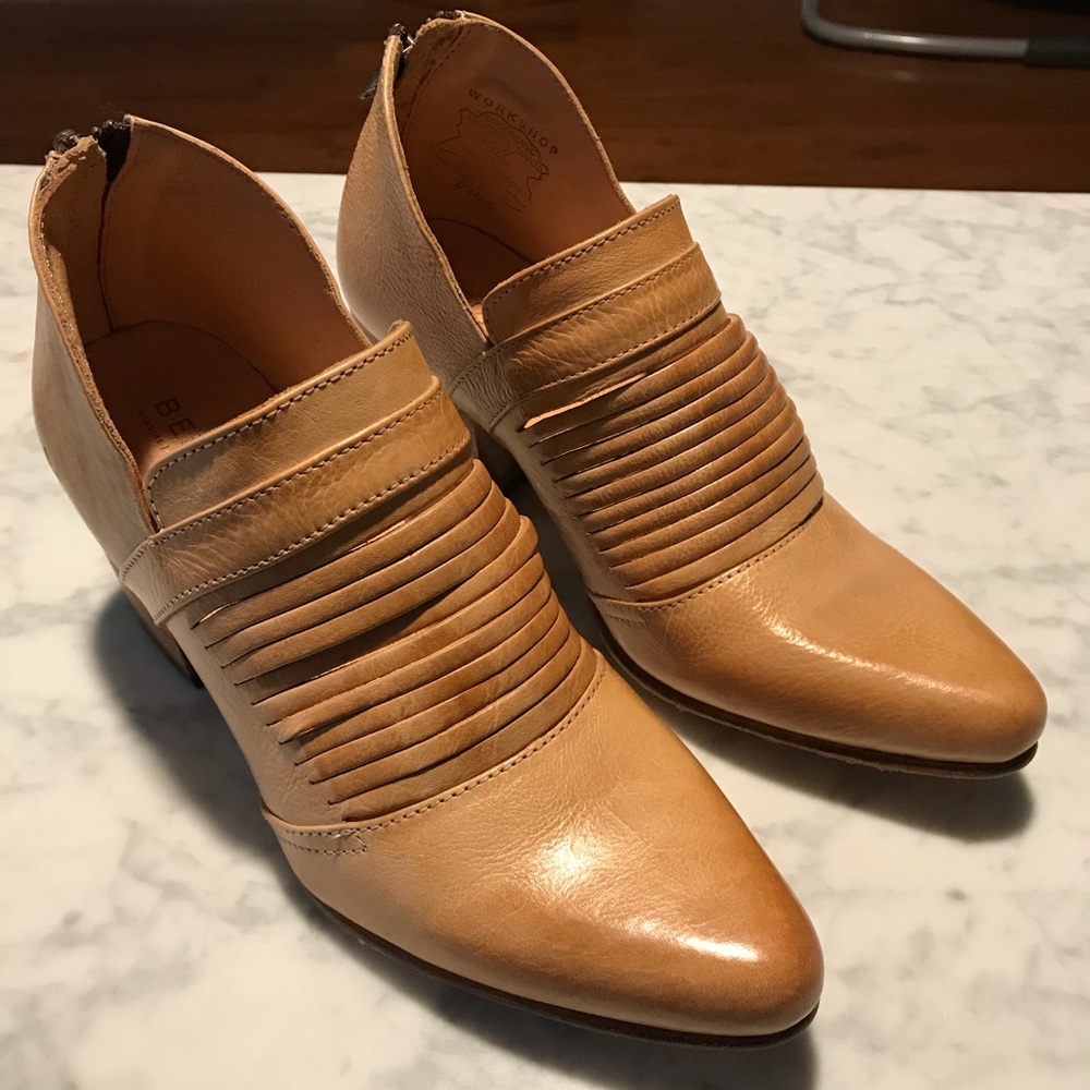 BED|STU Trough Leather Bootie